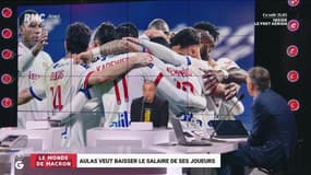 Le monde de Macron: Aulas veut baisser le salaire de ses joueurs - 19/02