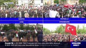 Manif pro-Palestine interdite: heurt à Paris - 15/05