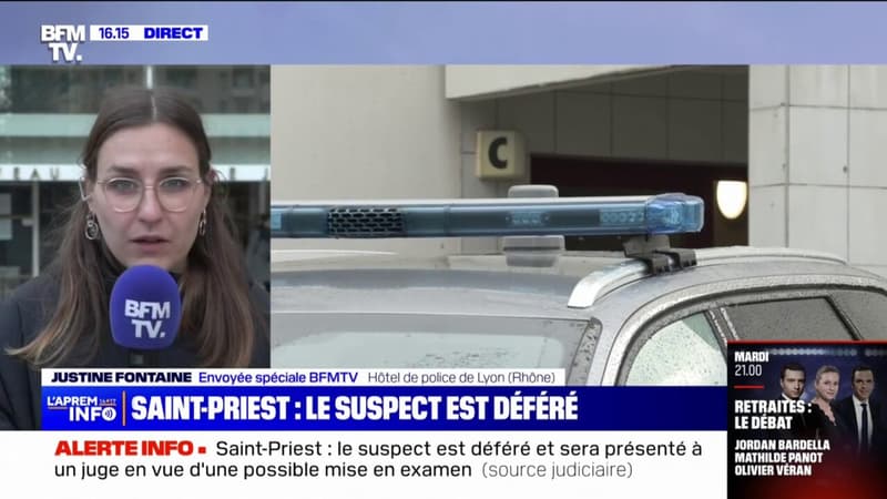 Le suspect dans le drame de Saint-Priest est déféré et sera présenté à un juge en vue d'une possible mise en examen