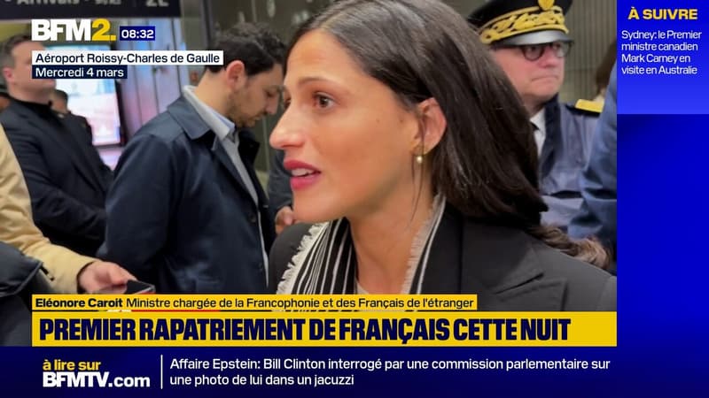 Iran: le premier vol organisé pour rapatrier des Français du Moyen-Orient est arrivé à Paris