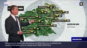 Météo Alpes du Sud: un temps chaud et ensoleillé ce jeudi