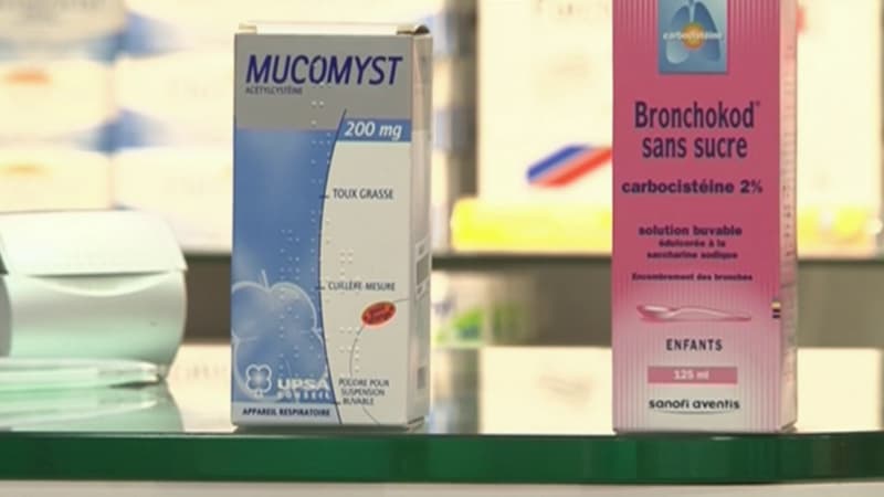 Des sirops pour enfants, qui font partie des produits pour des enfants victimes de pénuries.