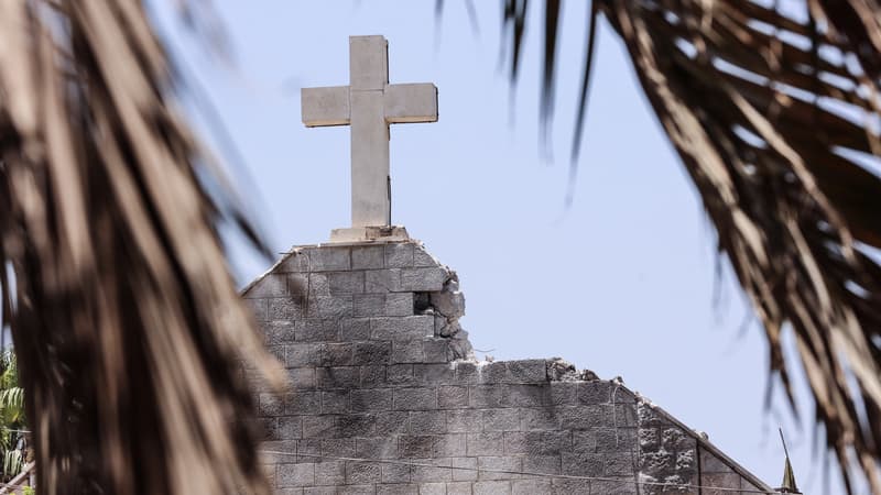 Frappe sur une église de Gaza: la France dénonce une 
