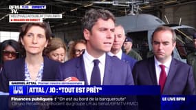 "Rien ne doit pouvoir nous échapper": Gabriel Attal détaille les mesures de sécurité mises en place pour les Jeux olympiques