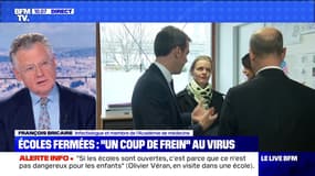 Ecoles fermées: "un coup de frein" au virus - 11/03