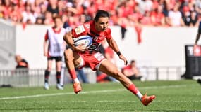 Ange Capuozzo dans ses oeuvres contre les Anglais de Sale, le 6 avril 2025