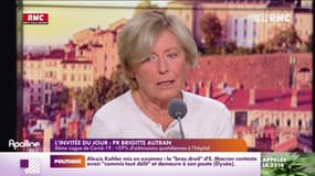 Le masque obligatoire "à l'étude" selon la Pr Brigitte Autran, présidente du Covars