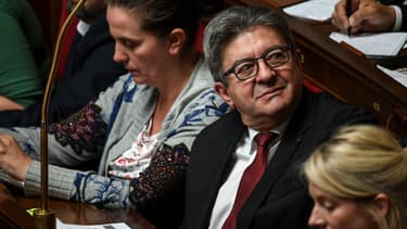 Le député insoumis des Bouches-du-Rhône Jean-Luc Mélenchon, le 12 juin 2019 à l'Assemblée nationale