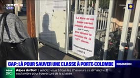 Gap: manifestation pour sauver une classe fermée à l'école Porte-Colombe