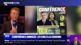 Story 6 : La conférence de Jean-Luc Mélenchon et Rima Hassan sur la Palestine annulée -17/04