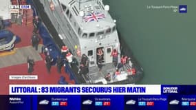 Manche: 83 migrants, dont 4 enfants, secourus lors de cinq opérations de sauvetage 