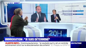 Immigration: "Je suis déterminé", Édouard Philippe - 06/11