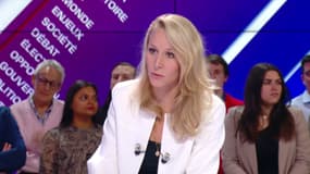 Marion Maréchal, candidate Reconquête, est l'invitée du grand oral des européennes sur BFMTV, le 2 juin 2024.