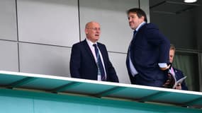 Bernard Laporte et Serge Simon.