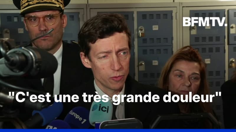 Professeure poignardée: le ministre de l'Éducation nationale évoque "une très grande douleur"