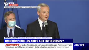 Bruno Le Maire: "Nous serons toujours là pour les secteurs économiques en difficulté"