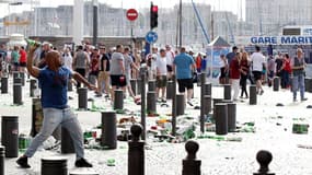 De violents incidents ont éclaté samedi sur le Vieux-Port de Marseille entre des supporters.