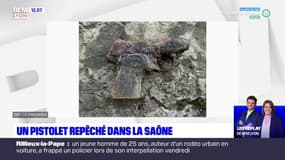 Lyon: un pistolet trouvé dans la Saône lors d'une pêche à l'aimant
