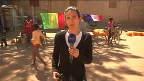 Julia Delage, l’envoyée spéciale de BFMTV, en duplexe à Diabali au Mali.