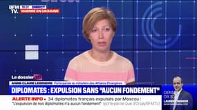 Anne-Claire Legendre (Quai d'Orsay): "Nous ne sommes pas en guerre avec la Russie et nous ne souhaitons pas l'être"