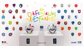 La campagne "Les défenseurs de l'enfance" de la LFP, en novembre 2023
