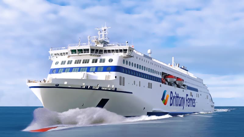 Brittany Ferries va lancer un navire hybride sur sa liaison Saint-Malo/Portsmouth