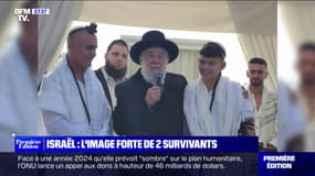 L'image forte d'un survivant des attaques du Hamas, qui a célébré sa Bar Mitzvah avec le rabbin Israël Meir Lau, rescapé de la Shoah 