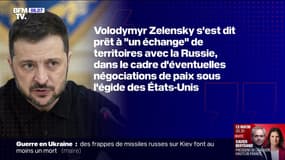 Guerre en Ukraine: le président ukrainien prêt à la négociation