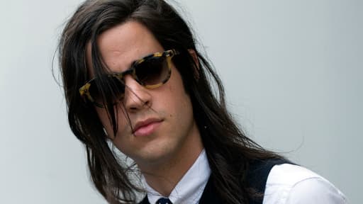 Thomas Cohen, le 23 juillet 2014, témoin dans le cadre de l'enquête criminelle sur la mort de sa femme Peaches Geldof en avril dernier.