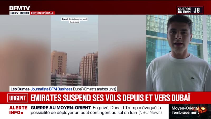 Guerre au Moyen-Orient: la compagnie aérienne Emirates suspend l'ensemble de ses vols au départ et à destination de Dubaï jusqu'à nouvel ordre