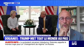 Droits de douane américains: "Un sentiment entre espoir et inquiétude", pour Franck Choisne, président de la commission internationale de la CPME