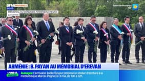Arménie : Benoît Payan au mémorial d'Erevan
