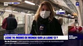Ligne 14: moins de monde sur la ligne 13?