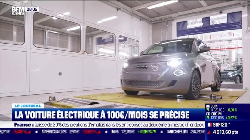 La voiture électrique à 100 euros par mois se précise