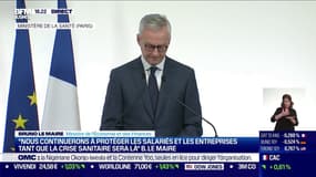 Bruno Le Maire: "nous allons aujouter 75.000 entreprises aux 150.000 actuels qui peuvent bénéficier du fonds de solidarité"
