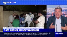 5 000 blessés, Beyrouth débordé - 06/08