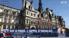 Des SDF bientôt hébergés dans l'Hôtel de Ville de Paris