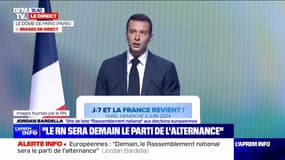 Élections européennes: Jordan Bardella (RN) appelle à "barrer la route à l'entreprise de liquidation du pays que prépare" Emmanuel Macron