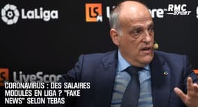 Coronavirus : des salaires modulés en Liga ? "Fake news" selon Tebas
