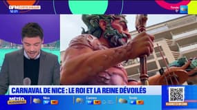 Carnaval de Nice: le roi et la reine dévoilés