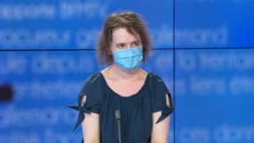 Mélanie L, une malade du Covid-19.