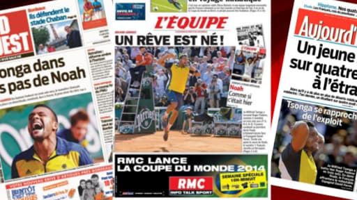 Les journaux mercredi consacrent pour la plupart leurs unes à la brillante victoire de "Mister Jo".