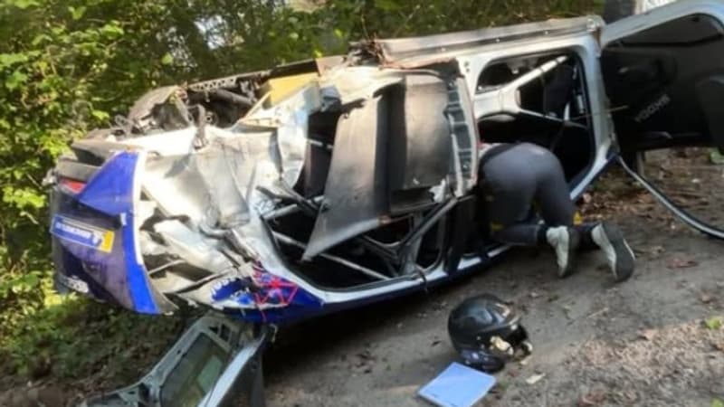 Les images impressionnantes de l accident de Jos Verstappen lors du rallye de Wallonie le 26 avril 2026 2276663