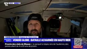 "C'est incroyable comme moment": sur le Vendée Globe, bataille acharnée entre Yoann Richomme et Charlie Dalin