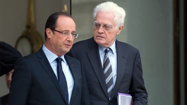 François Hollande et Lionel Jospin, le 9 novembre 2012.