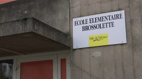 L'école Pierre Brossolette du quartier du Plan, à Valence