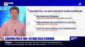 Couvre-feu à 18h: ce qui change à partir de samedi dans le Nord et le Pas-de-Calais