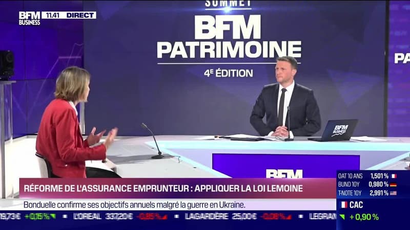 Sommet BFM Patrimoine : Réforme de l'assurance emprunteur, appliquer la loi Lemoine - 03/05