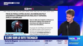 À lire sur le site Tech&Co : "Privé de parole apès un AVC, un Américain peut désormais communiquer en anglais et espagnol grâce à un implant", par Willem Gay - 29/05