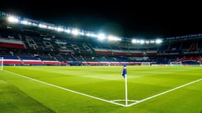 La pelouse du Parc des Princes.